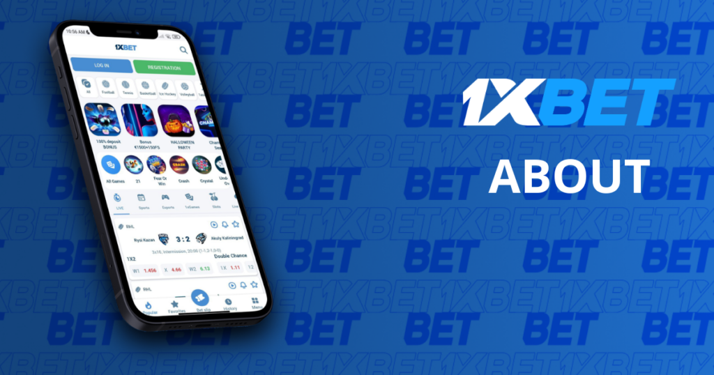about 1xbet app with mobile interface showing sports betting features